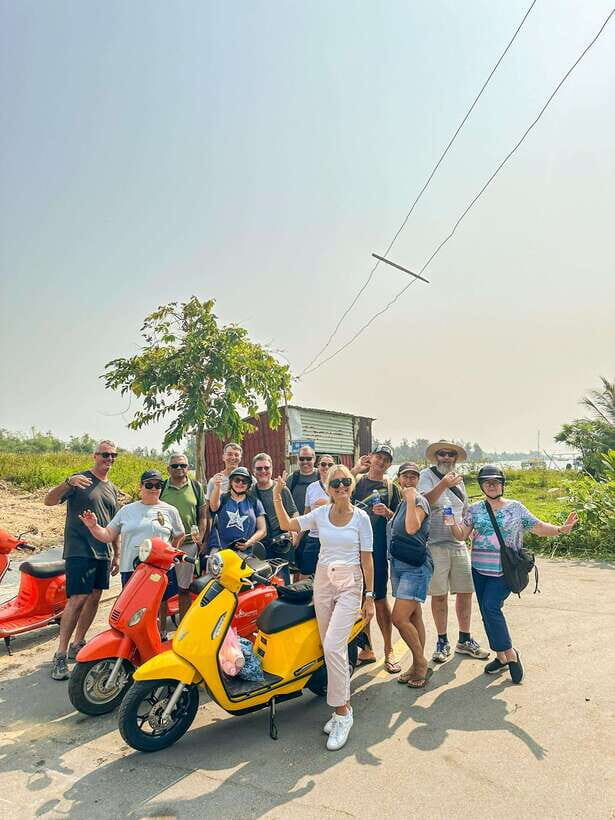 Hoi An: Half-day Electric Scooter Countryside Adventure - Boat repair yard and a family chapel: craftsmanship you can see up close