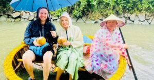 Hoi An: Hoi An Basket Boat Ride in Water Coconut Forest - Thu Bon River paddling: what the 45 minutes actually feels like