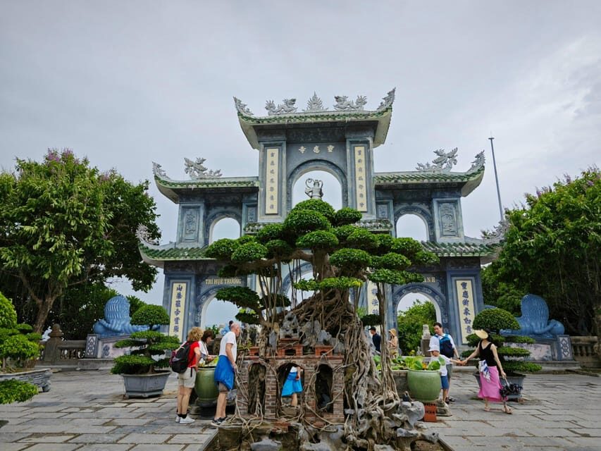 Hoi An: Lady Buddha, Marble Mountains, Coconut & Hoi An Tour - Linh Ung Pagoda: the 67-meter Lady Buddha you can actually take in