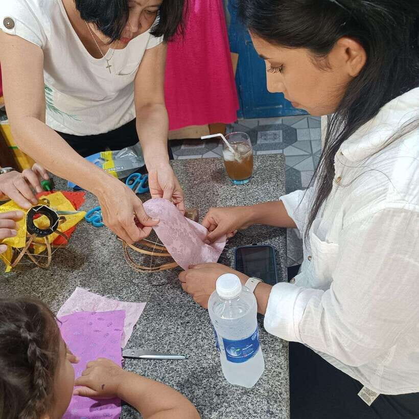 Hoi An :Lantern Making - Cooking Class -Coconut Basket Boat - Cam Thanh coconut village: basket boat riding and fishing-style activities