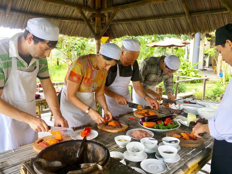 Hoi An : Lantern Making & Cooking Class With Local Family - Making Your Own Foldable Lantern (Silk, Bamboo, and Good Luck)