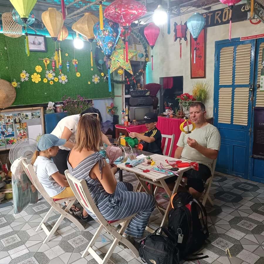 Hoi An : Lantern Making & Cooking Class With Local Family - The Cooking Class: English-Led Steps With a Local Cook