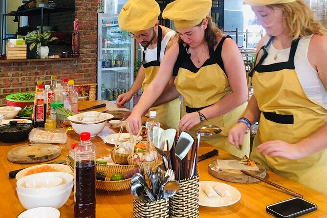 Hoi An Local Market and Vegetable Village Cooking Class - The Cooking Class with Chef Hai: Cooking 4 Dishes the Teach-You-Way