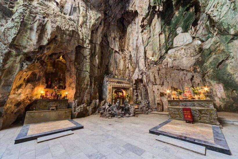 Hoi An: Marble Mountain & Monkey Mountain in Afternoon Tour - The traditional marble fine art village: why the craft stop matters