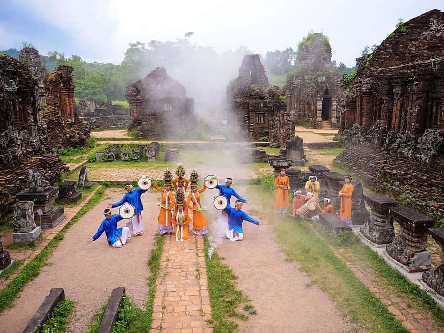 Hoi An: My Son Sanctuary with Basket Boat and Lunch Options - My Son Sanctuary: Temple Towers, Wildlife Odds, and Champa Performance
