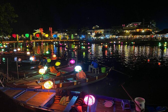 Hoi An Night Food Tour Motorbike & Lantern Cruise by Lady Rider - Walking back along the riverbank before you head to bed
