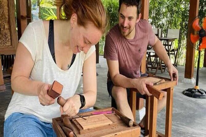 Hoi An Rickshaw Riding/Carpentry or Ceramic Class by Foodie Tour - Optional Private Lantern Cruise: The Sunset Advantage