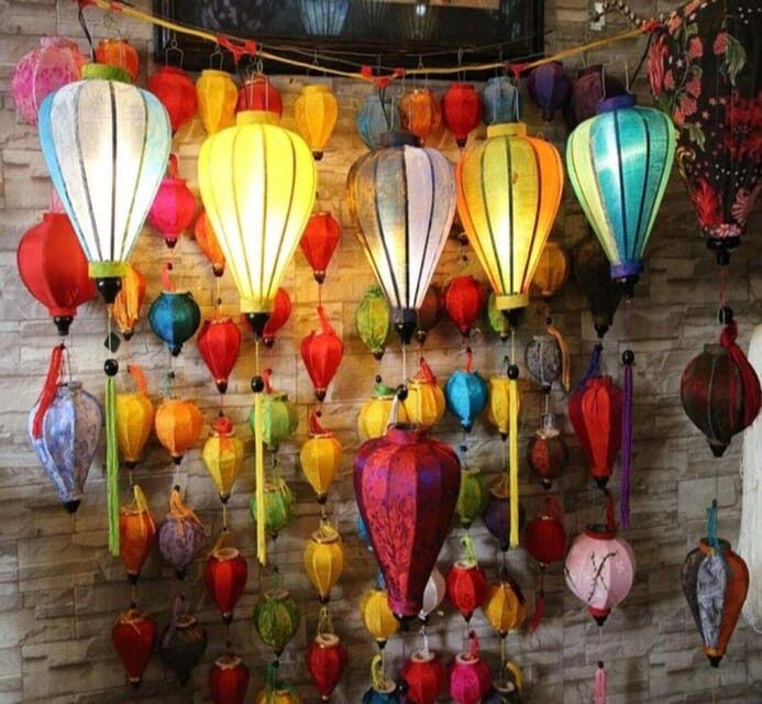 Hoi An: Silk Process, Lantern Making Workshop & Local Food - Lantern making class: your take-home piece of Hoi An