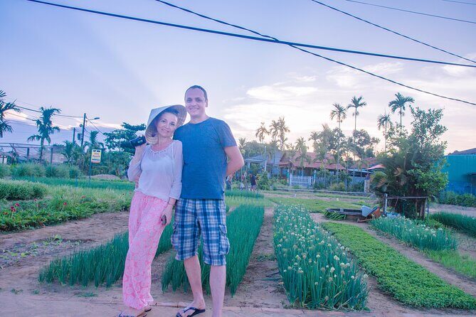 Hoi An sunrise, fish market tour and taking photos( Private tour) - Tra Que Vegetable Village: Traditional Farming Without Much Machinery