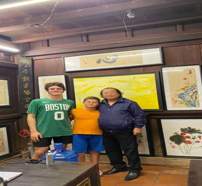 Hoi An: Traditional Vietnamese Calligraphy Class in Oldtown - Your take-home gift: name or idea calligraphy on rice paper