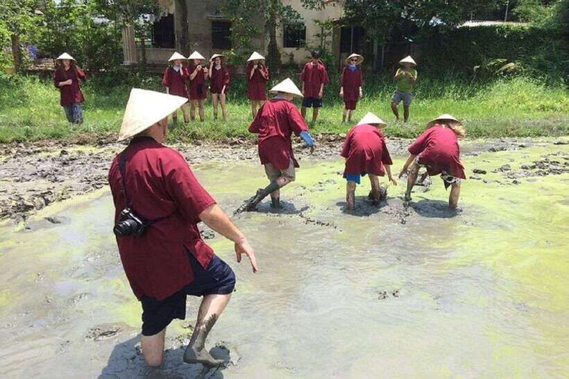 Hoi An Wet Rice Farming Tour-Basket Boat Tour Fishing-Lunch - Coracle and Basket Boats: Fishing and Crabbing Like You Mean It
