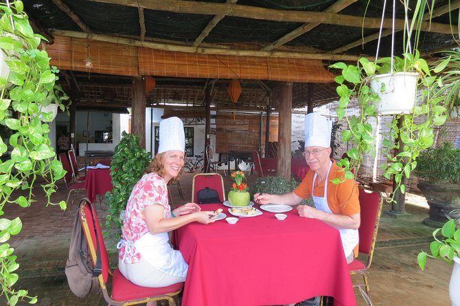 Hoian Cooking Class And Foot Massage Private Tour - Hand-picking herbs and veggies you can actually use