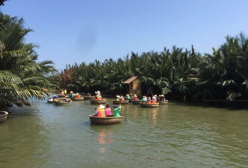 Hoian/Danang: Eco Cooking Class, Cruise Trip, Basket Boat - Cruise Trip and Transfers: Timing, Pickup Surcharges, and Day Length