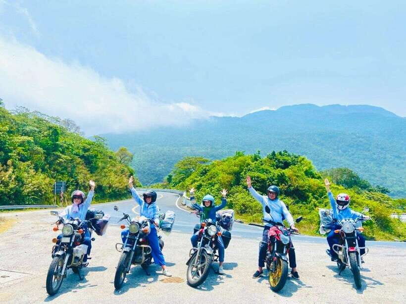 Hue: Easy Rider Tour via Hai Van Pass To/ From Hoi An - Marble Mountains: temples, caves, and the China Beach viewpoint