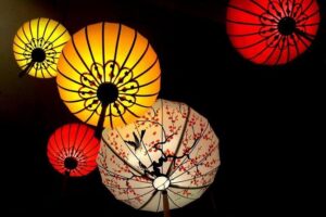 Lantern Making Class - Bamboo Frames and Silk Colors: Picking Your Lantern Style