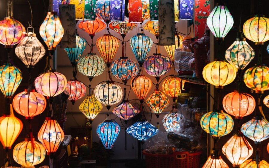 Lantern Making Class With Lynn - Choosing Fabric Colors and Patterns Like a Local Artisan