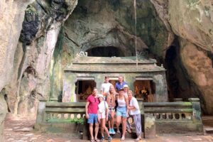 LOVELY PILGRIMS to MARBLE MOUNTAIN & DRAGON BRIDGE & LADY BUDDHA - Marble Mountains: Tang Chon Cave, Xa Loi Tower, and the Gate of Heaven