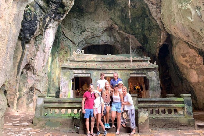 LOVELY PILGRIMS to MARBLE MOUNTAIN & DRAGON BRIDGE & LADY BUDDHA - Marble Mountains: Tang Chon Cave, Xa Loi Tower, and the Gate of Heaven