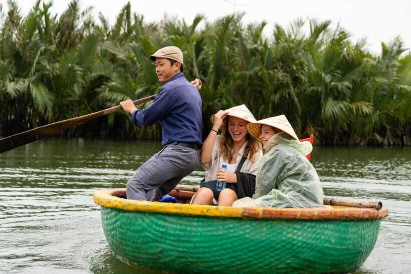 Mad Monkey Hoi An Cooking Class & Bamboo Boats - Cam Thanh’s Nipa Palm Boats: Bamboo Basket Fun With Fishing Traditions