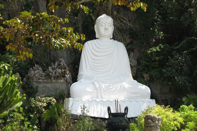 Marble Mountain and Linh Ung Pagoda Half Day from Hoi An/ Da Nang - Linh Ung Pagoda on the Son Tra Peninsula: temple calm after the climb