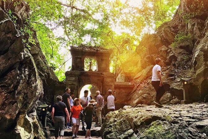 Marble Mountain & Monkey Mountain - Marble Mountains: caves, pagodas, and a marble carving village