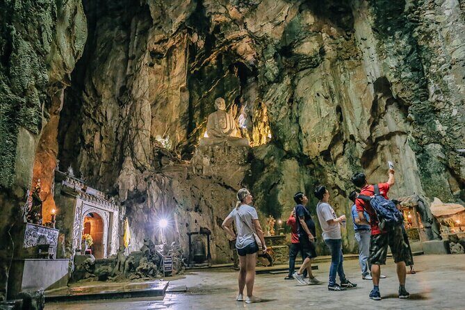 Marble Mountains-Am Phu Cave-Monkey Mountains from Hoi An/Da Nang - Huyền Không, Tàng Chơn, and Âm Phủ: what to watch for inside the caves