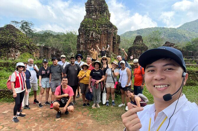 My Son Holyland and Rice Paper Making Tour - Entering My Son Sanctuary: Cham towers, carvings, and a clear route