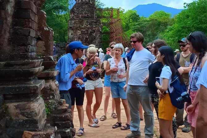 My Son Sunset Trip with Banh Mi and Cruise from Hoi An/ Da Nang - The temple groups: what to expect from B, C, D, G, E, and F