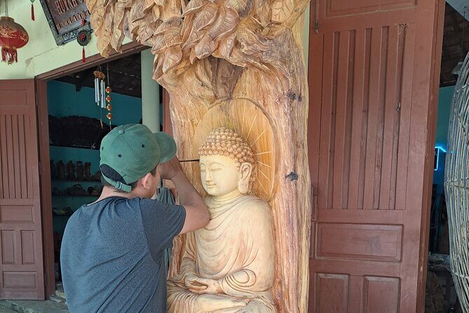 Private Boat to Hoi An Craft Villages-Pottery, Carpentry village - Biking and village lanes: weaving mats and rice noodle making