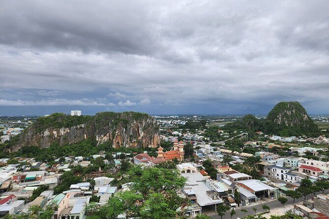 PRIVATE GuidedTOUR to Marble Mountain-Am Phu Cave-Monkey Mountain - Hotel pickup plus a tight half-day plan