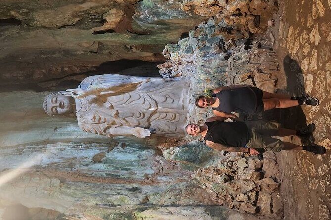PRIVATE GuidedTOUR to Marble Mountain-Am Phu Cave-Monkey Mountain - Monkey Mountain and Linh Ung Pagoda: Lady Buddha’s 17 floors and sea views