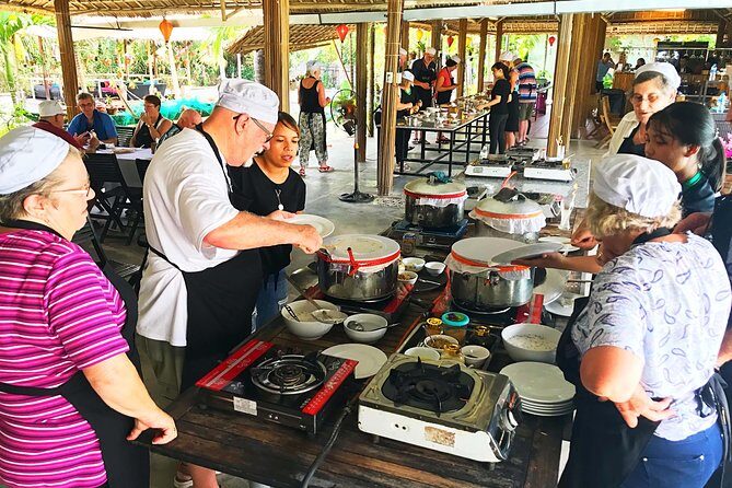 Traditional Cooking Class with Basket Boat Ride and market Tour - Herbal Foot Soak and Massage: A Reset Before the Hands-On Cooking
