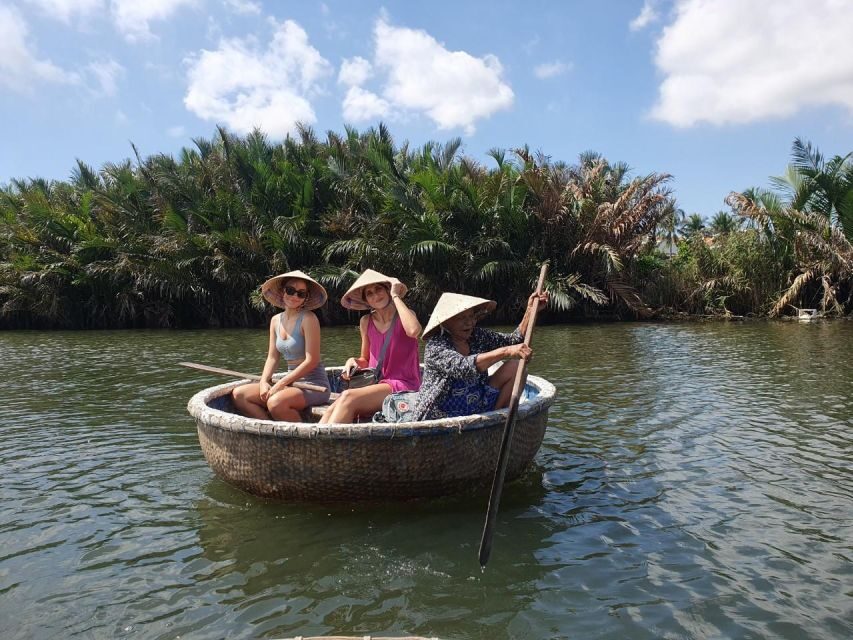 Tranquil Basket Boat Ride at Water Coconut Forest - Village Life On The River: Farmers And Fishermen As Your Guides
