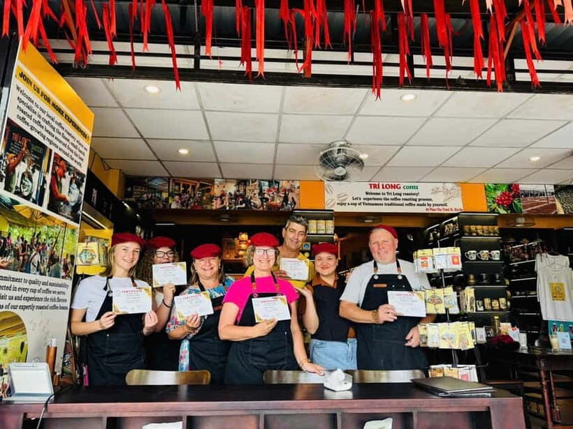 Vietnamese Coffee Making Class in Hoi An - Meeting Trí Long Coffee and Spotting the Red Hat