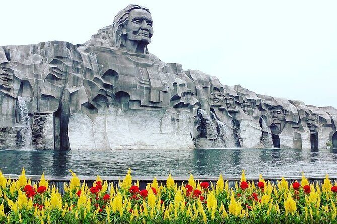 Visiting Tam Thanh mural village - Mother Thu monument - Fish sauce village moments: rice paper and small craft-style learning